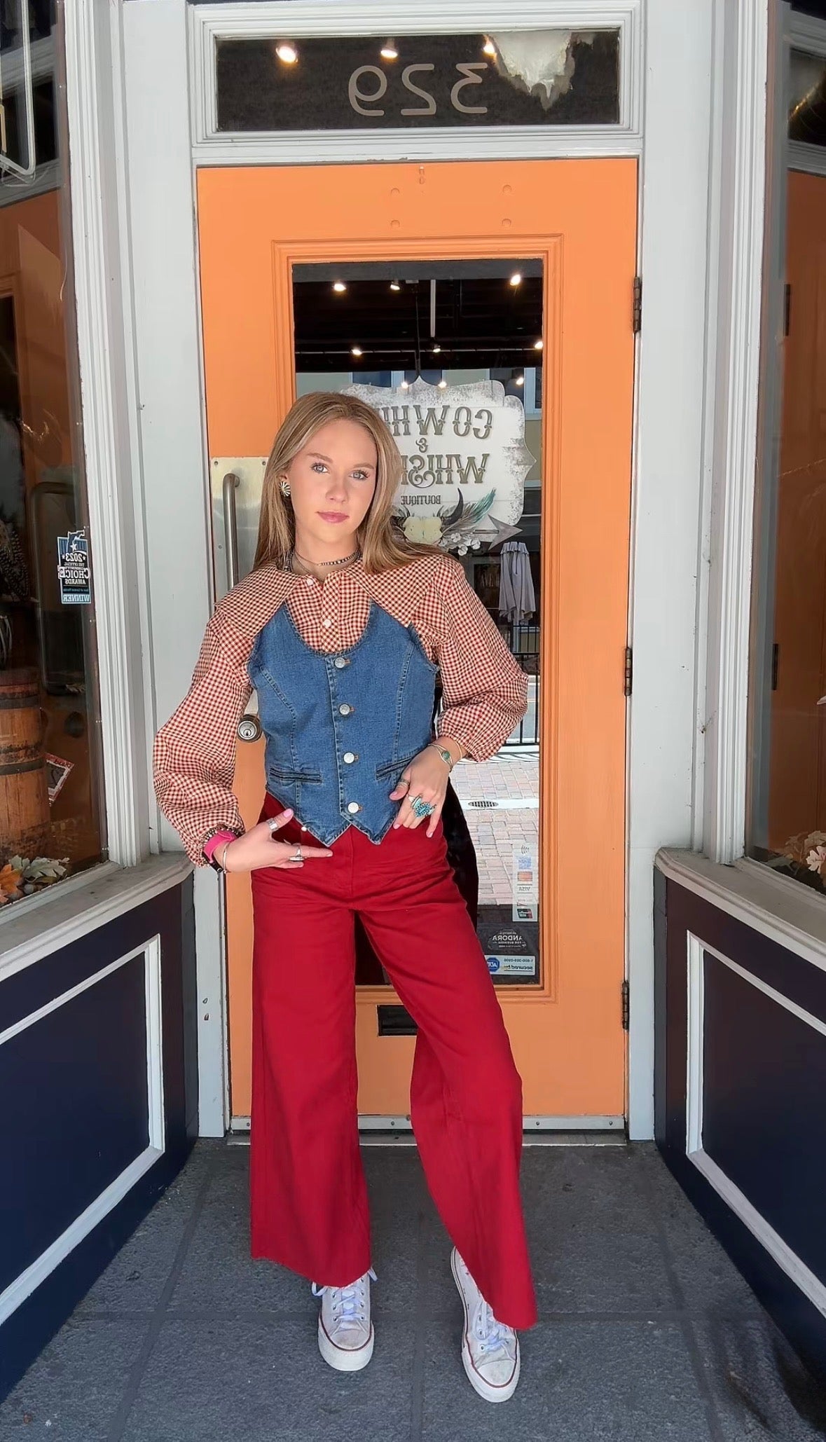 Red Hot Rodeo - Red Pants