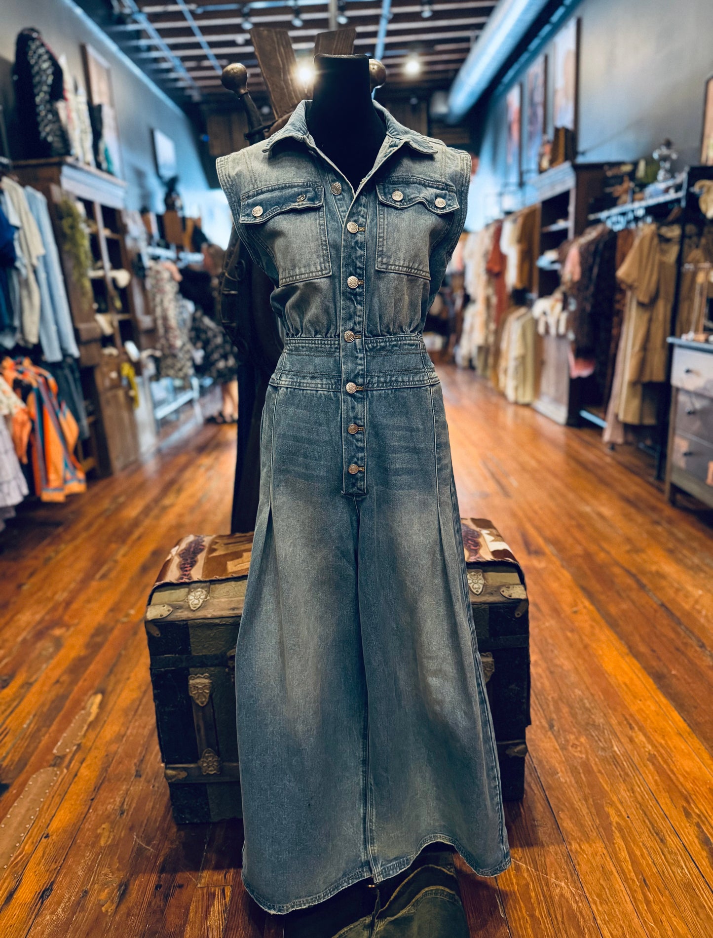 True Grit - Denim Jumpsuit
