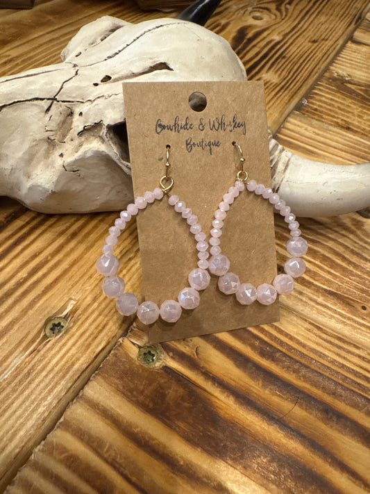 Baby Pink Prism - Earrings