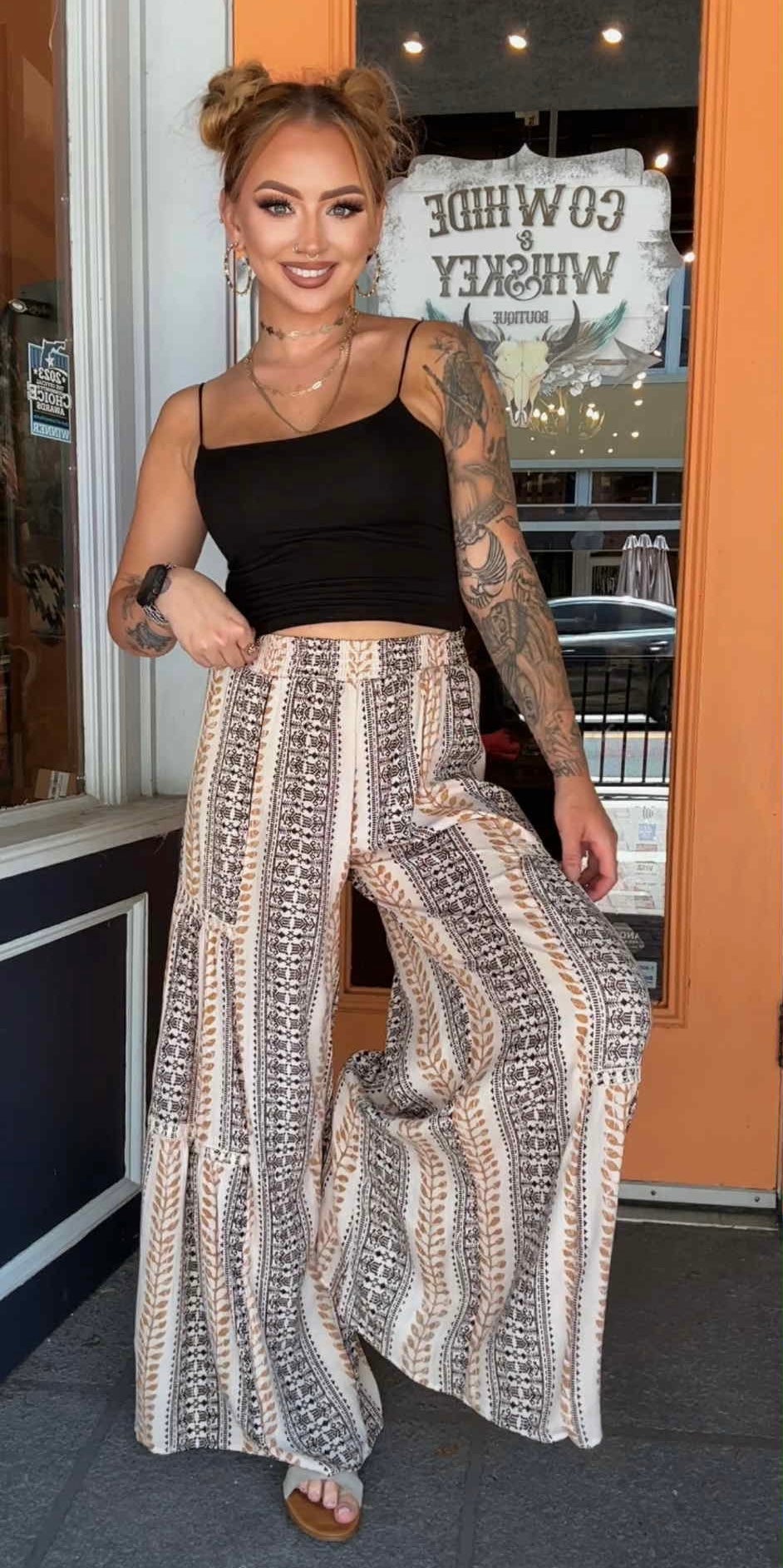 Boheme Bluff - Camel Pants