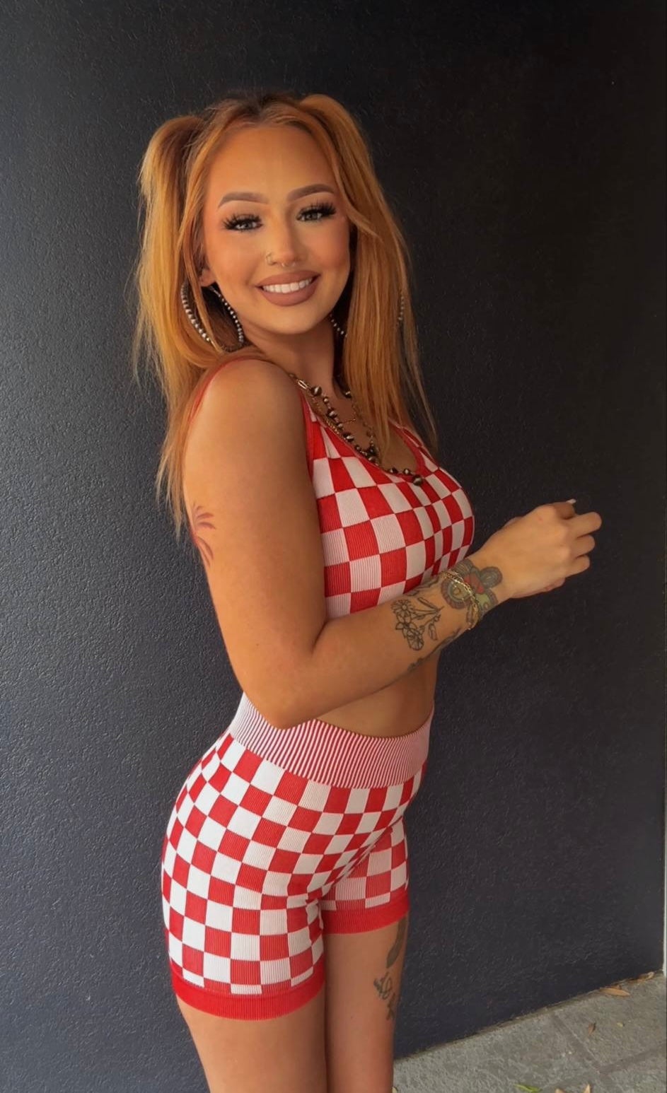 Check Me Out - Red Set