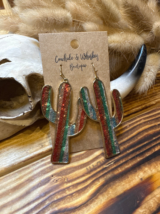 Baja Cactus - Earrings