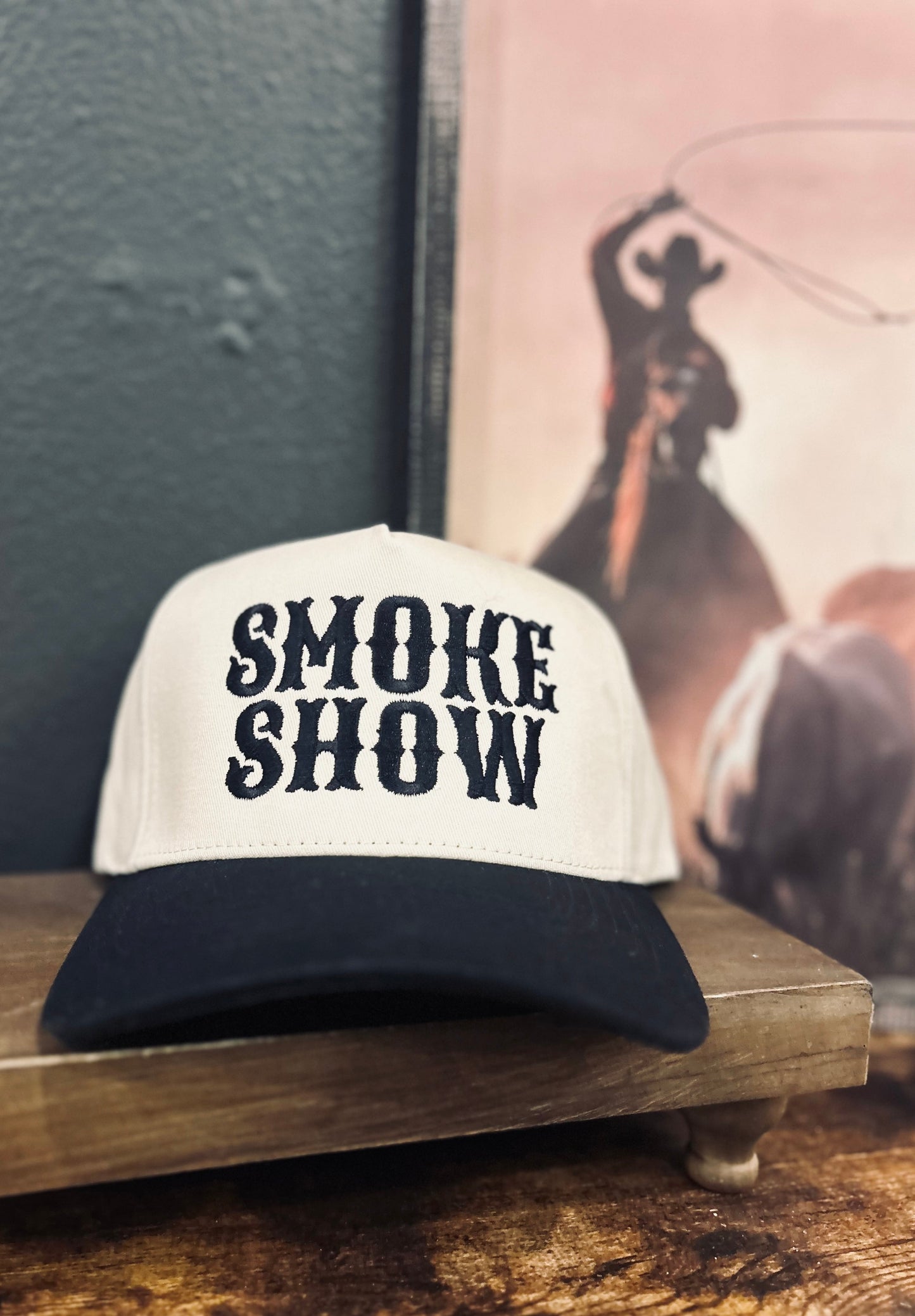Smoke Show - Trucker Hat Black