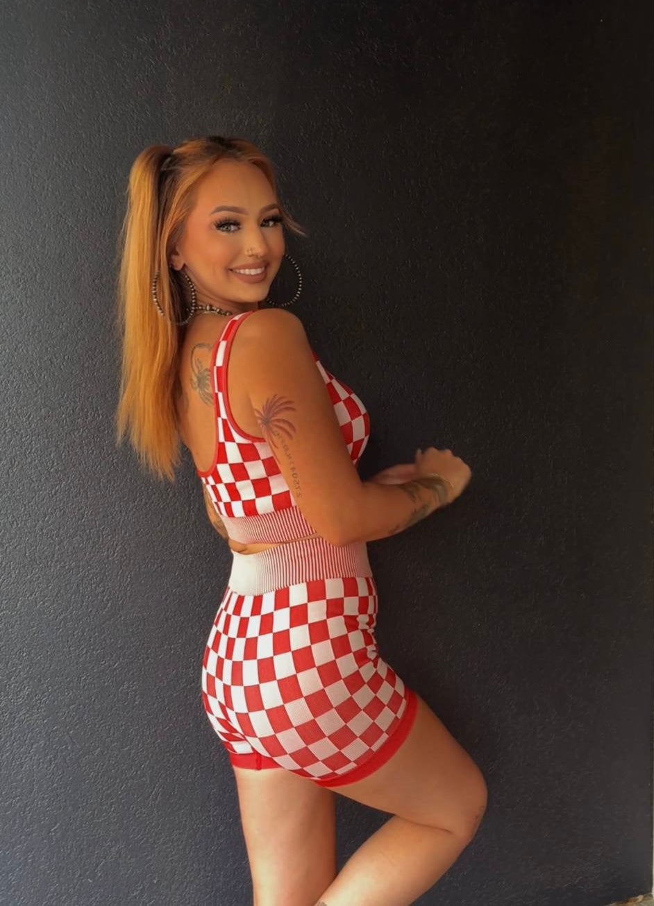 Check Me Out - Red Set
