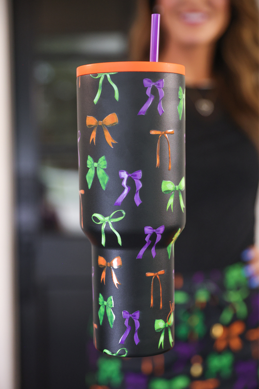 Spooky Bows - 40oz Tumbler