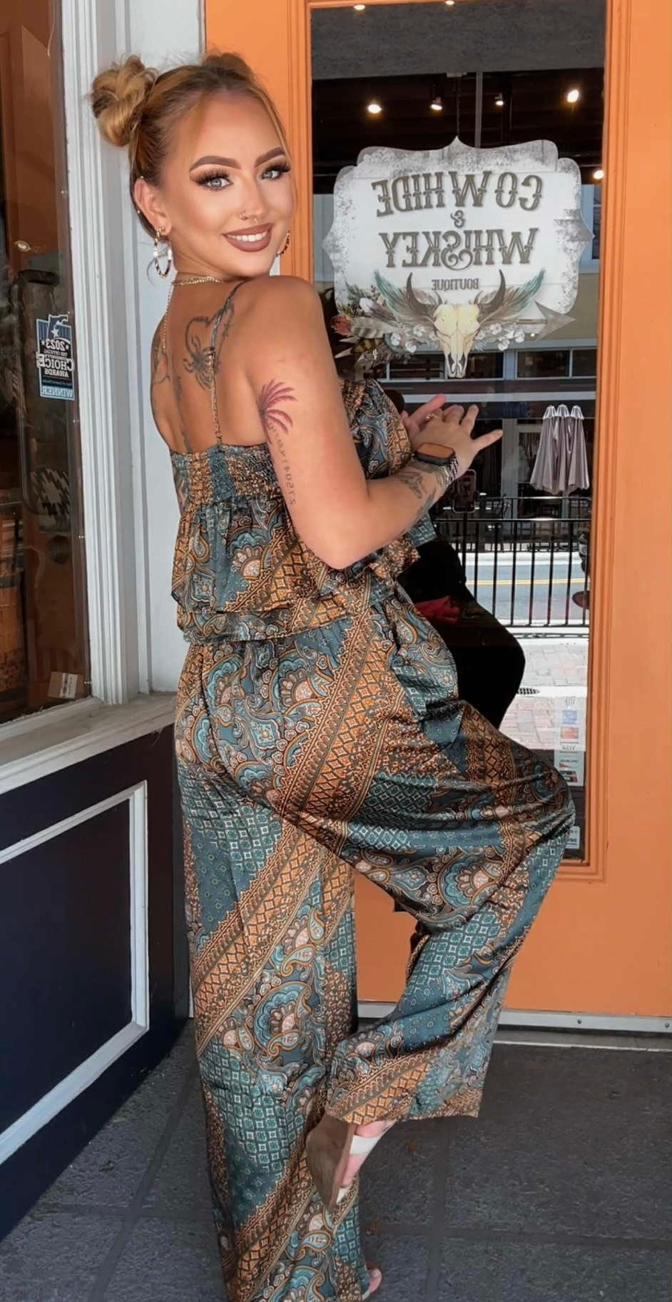 Mesa Mosaic - Satin Pants