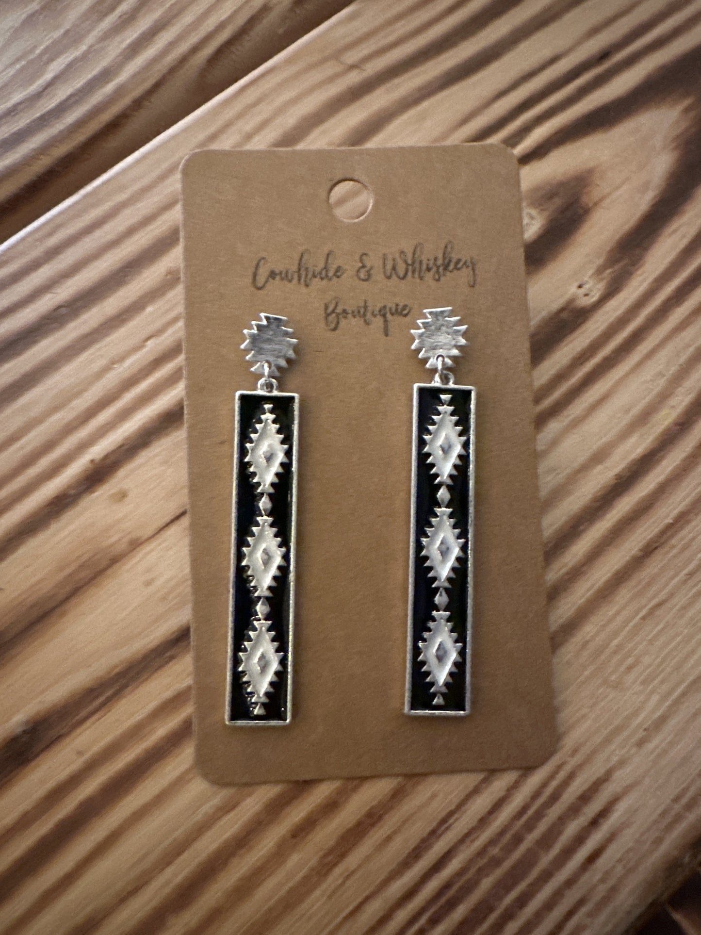 Aztec Bars - Earrings