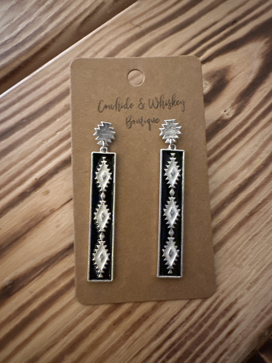 Aztec Bars - Earrings