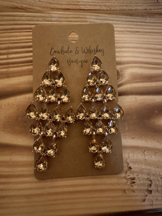Stepping Out - Rose Gold - Earrings