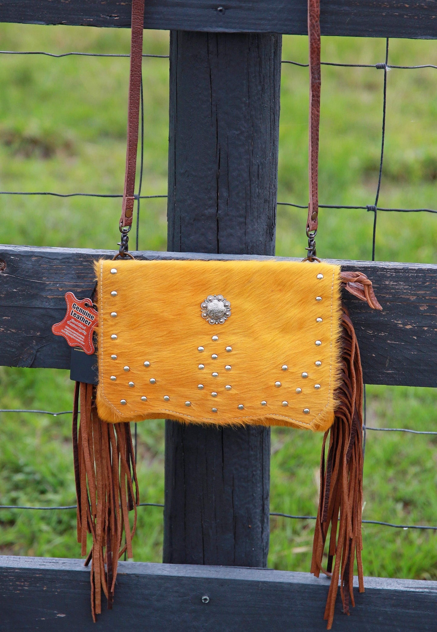 Sunfire Sunset - Mustard Crossbody
