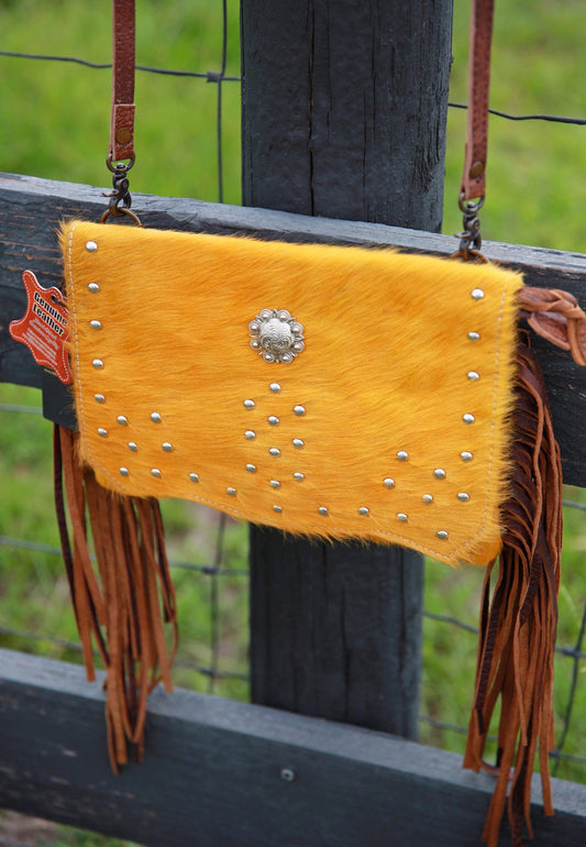 Sunfire Sunset - Mustard Crossbody