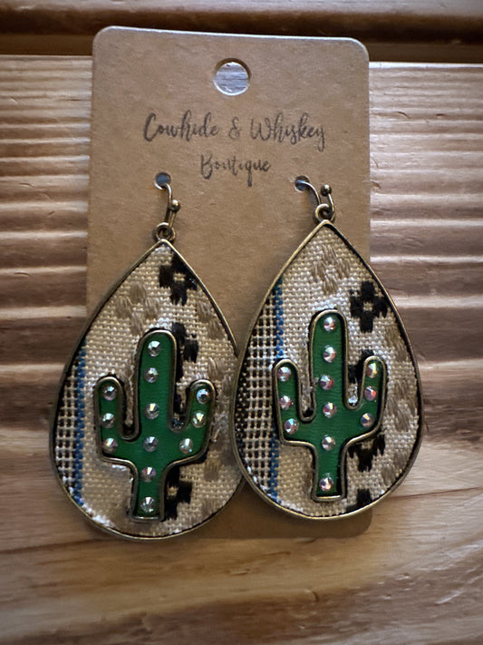 Boho Cactus - Earrings