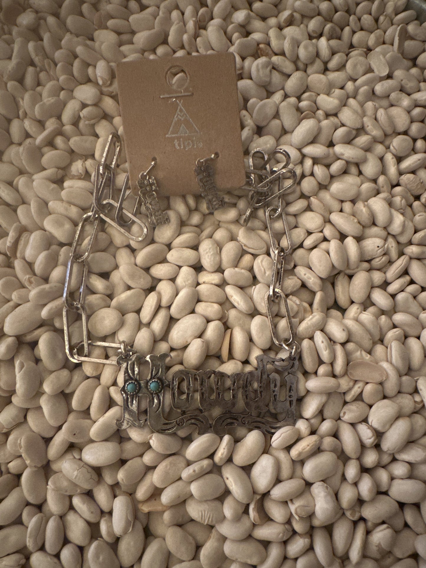 Howdy Script - Necklace Set