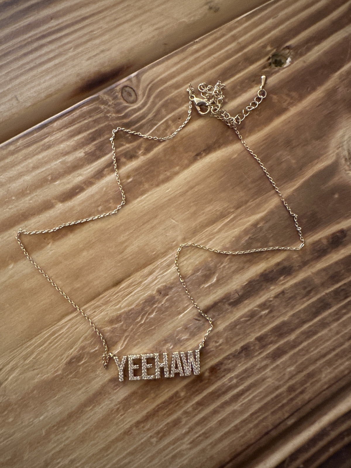 Golden YEEHAW - Necklace